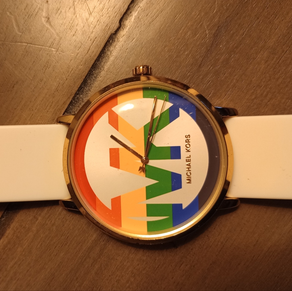 Michael Kors pride watch.